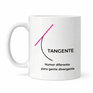 Taza serigrafiada con el logo de Tangente